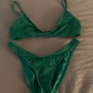 jaded sparkle triangl bikini